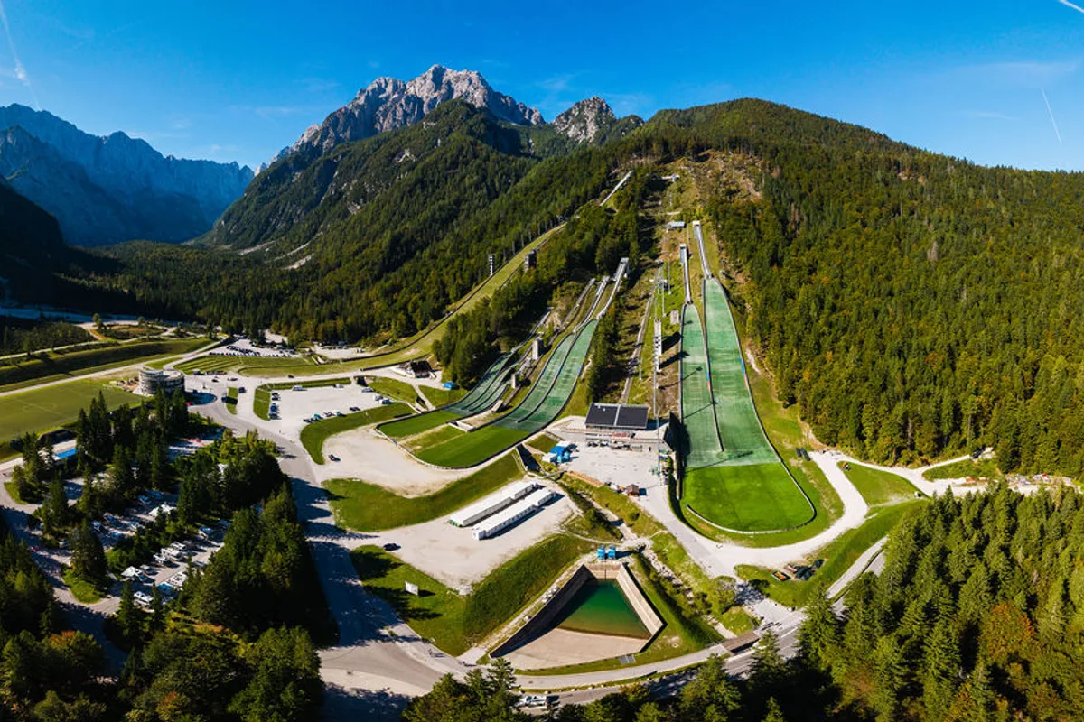 Planica Nordic Centre - Zip line, Rateče